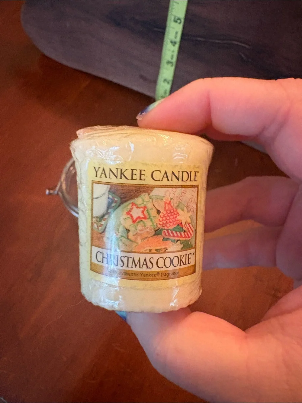Yankee Candle Glass Votive Jar with Handle - Clear